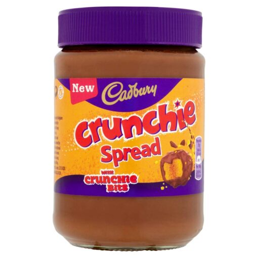 Original Cadbury Crunchie Chocolate Spread Imported From The UK England British Crunchie Chocolate Spread British Choclate Spread