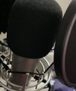 Mudder Mic Cover Foam Microphone Windscreen, Condenser Microphone (Size A, 1 Pack) 43 61m1CxO6iTL