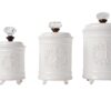 Mud Pie Kitchen Canister (Set of 3), White Set of 3 23 61m1KZZ6 HL
