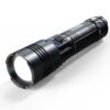 HAUSBELL A300 Rechargeable flashlights 20000 Lumens Super Bright Zoomable Waterproof Tactical Camping LED Flashlight with 5 Modes (Battery exclude) A300 1PACK 11 61m1UAn aBL