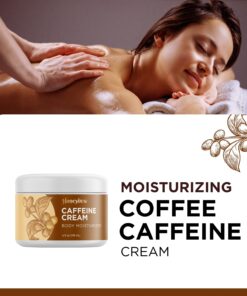 Concealing Caffeine Cream for Cellulite Reduction - Ultra Moisturizing Cellulite Cream for Thighs Butt and Belly with Rich Shea and Cocoa Butter - Light Scented Vegan Firming Body Lotion for Women 20 61m2NPDVzRL