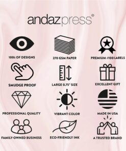 Andaz Press Chocolate Drop Labels Stickers, Birthday, Cat Dog Animal Paw Print, 216-Pack, for Kisses Party Favors, Gifts, Decorations 13 61m2rMqjBL