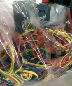 Amazon Basics Assorted Size and Color Rubber Bands, 0.5 lb. 0.5 Pound Pack 24 61m4IhvqEWL