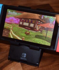 HORI Compact Playstand for Nintendo Switch Officially Licensed by Nintendo, Adjustable Black 34 61m4hDfBmWL