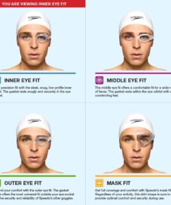 Speedo Unisex-Adult Swim Goggles Optical Vanquisher 10 61m8N7l3i4L 2