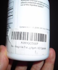 Integrative Therapeutics Activated Charcoal - Gluten Free - Dairy Free - 100 Capsules 29 61mEIy4YHpL