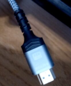 Highwings 4K 60HZ HDMI Cable 6.6FT, 18Gbps High Speed 2.0 Braided Cord-Supports (4K 60Hz HDR,Video 4K 2160p 1080p 3D HDCP 2.2 ARC-Compatible with Ethernet Monitor PS 4/3 HDTV 4K Fire Netflix 6.6 feet Grey 38 61mFWwOWdL