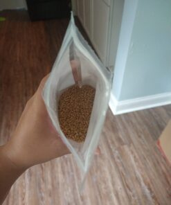 Jiva Organic Fenugreek Seeds 7 Ounce – Non-GMO, Gluten Friendly, All Natural Fenugreek Spice – Organic Fenugreek Seeds for Hair Growth, Cooking & Sprouting - Methi Seeds for Methi Dana Water 37 61mGLFeQz6L