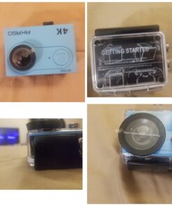 AKASO EK7000 4K30FPS Action Camera Ultra HD Underwater Camera 170 Degree Wide Angle 98FT Waterproof Camera Blue 41 61mGTaqaW7L