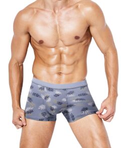 youlehe Men's Underwear Soft Bamboo Rayon Boxer Briefs Stretch Trunks Pack Large 8 Pack 013 9 61mH4zjARhL