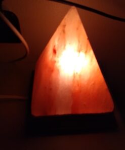 Indus Classic IC-L1017 LG-01 Salt Crystal Lamp, Pyramid Shape, Pink 17 61mI5aIwWKL