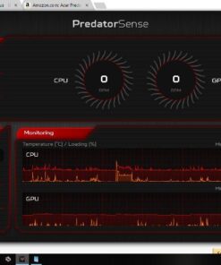 Acer Predator Helios 300 Gaming Laptop, 15.6" Full HD IPS, Intel i7 CPU, 16GB DDR4 RAM, 256GB SSD, GeForce GTX 1060-6GB, VR Ready, Red Backlit KB, Metal Chassis, Windows 10 64-bit, G3-571-77QK 63 61mIVFPF1bL