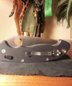 Spyderco Manix 2 XL Folding Knife - Black G-10 Handle with PlainEdge, Full-Flat Grind, CPM S30V Steel Blade and Ball Bearing 48 61mIlGnDqeL