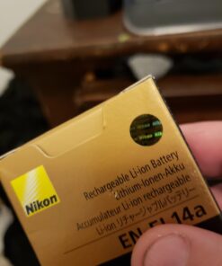 Nikon 27126 EN-EL 14A Rechargeable Li-Ion Battery (Grey) 26 61mJ97fJWPL