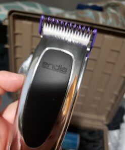 Andis 66345 Nano-Silver Magnetic Attachment 5 Combs with Long-Lasting Performance - Sizes 6", 8", 4", 3/8", 2", Provide Professional Haircuts and Styles – Purple Small (Pack of 1) 21 61mJ9xWUJL