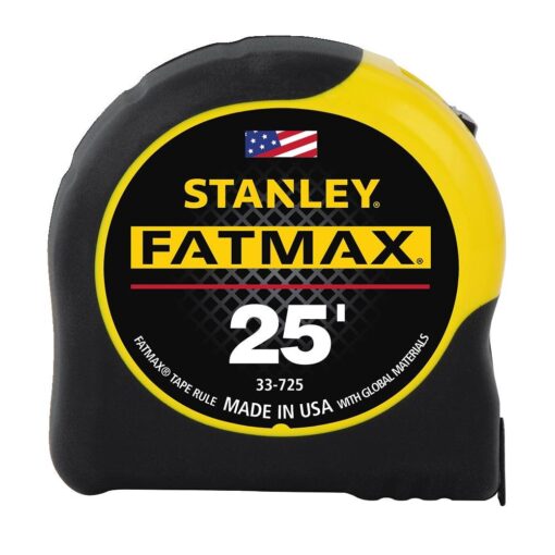 STANLEY FATMAX Tape Measure, 25-Foot (33-725)