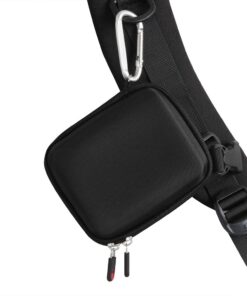 Hermitshell Hard EVA Travel Case Fits Anker PowerCore 13000 Portable Charger - Compact 13000mAh 2-Port Ultra Portable Phone Charger Power Bank (Black) Black 28 61mNie2KOhL