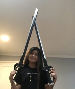 2PC COMBO SET 37" Attack on Titan Shingeki Kyojin Fantasy Foam Sword LARP Halloween Costume Cosplay Xmas 15 61mOKcLHuNL