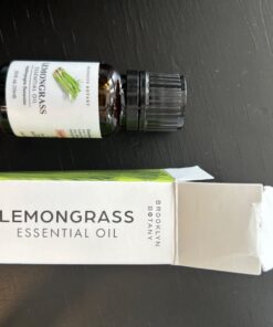 Brooklyn Botany Lemongrass Essential Oil – 100% Pure and Natural Therapeutic Grade Essential Oil - Lemongrass Oil for Aromatherapy and Diffuser – 0.33 Fl Oz 0.33 Fl Oz (Pack of 1) 31 61mOhqy jzL
