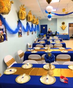 Craft And Party, Royal Blue Fabric Tulle Roll 54 Inch by 40 Yards (120 ft) Fabric Tulle Bolt for DIY Tutu Skirt, Wedding and Decoration (Royal Blue) 54" x 40 yards 33 61mOwqOCrL