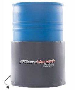 Powerblanket Lite PBL30 30-Gallon Insulated Drum Heater - Barrel Heater w/Fixed Thermostat 145 °F Fits 30-Gallon Drum/Barrel