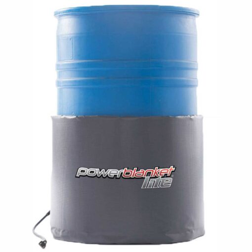 Powerblanket Lite PBL30 30-Gallon Insulated Drum Heater - Barrel Heater w/Fixed Thermostat 145 °F Fits 30-Gallon Drum/Barrel