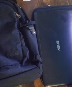 Business Travel Laptop Backpack, Anti Theft Slim Laptop Bag with USB Charging Port for Men and Women, Water Resistant Computer Bag Fits 15.6 Inch Laptop and Notebook (Black) Black 38 61mR5BeT5lL