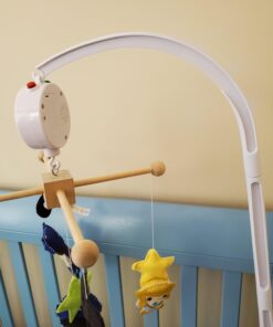 Baby Musical Mobile, AGPtek Battery-Operated Baby Bedding Rotary Music Box Plays Twelve Tunes 23 61mRCZBZ3VL