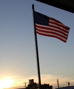 Vet-Mart American Flag, Embroidered Stars and Sewn Stripes, 3-Feet-by-5-Feet 3x5 feet 36 61mSNWVSHEL