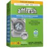 Affresh Washing Machine Cleaner, 6 Month Supply, Cleans Front Load and Top Load Washers, Including HE 24 61mT XwnVgL