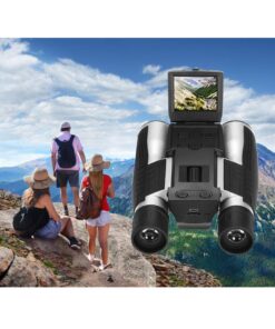 Eoncore 2" LCD Display Digital Binoculars Camera 12x32 5MP Video Photo Recorder Digital Camera Telescope for Watching Bird, Football Game with 8GB TF Card 19 61mTJsXARL