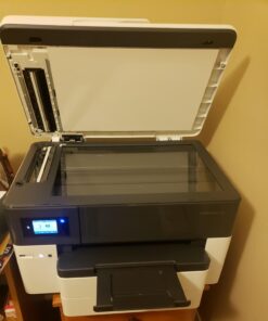 HP OfficeJet Pro 7740 Wide Format All-in-One Color Printer with Wireless Printing, Works with Alexa (G5J38A), White/Black 57 61mUJFYjUcL