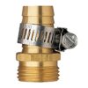 Orbit Male Thread Aluminum 5/8" Water Hose Repair & Clamp for Garden Hoses 1 2 61mUm1AVDXL