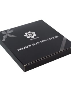 Kichwit Privacy Sign, Do Not Disturb Sign, Out of Office Sign, Welcome Please Knock Sign, Office Sign, 5 Inch, Black 15 61mVDKZ9uEL