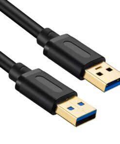 Alternative view of Jelly Tang USB 3.0 A to A Male Cable 6Ft,USB to USB Cable USB Male to Male Cable USB Cord with Gold-Plated Connector for Hard Drive Enclosures, DVD Player, Laptop Cooler (6Ft/1.8M) 6 Ft
