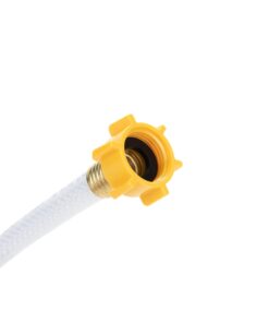 Camco 4ft TastePURE Drinking Water Hose - Lead and BPA Free, Reinforced for Maximum Kink Resistance, 1/2"Inner Diameter (22763) , White 4' 20 61mZ BK9hiL