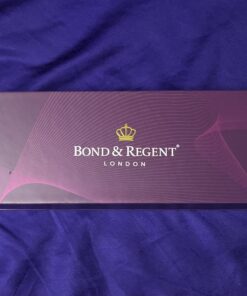 Bond & Regent Rollerball Pen - Certified Luxury Grade | 24 Karat Gold & Gloss Black | Nice Gift Pens for Men and Women 24 Karat Gold Finish & Black Gloss Lacquer 48 61mZ3 5C3cL
