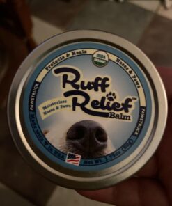 Pawstruck USDA Organic Natural Ruff Relief Wax Balm for Dogs – Moisturizes, Protects, and Heals Noses & Paws – Made in USA, Non-Toxic, Hypoallergenic - 1.75 oz 51 61mZZxmz8JL