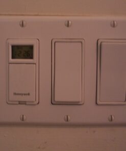 Honeywell Home RPLS730B1000 7-Day Programmable Light Switch Timer, White Filter 61 61mbLwe1dGL