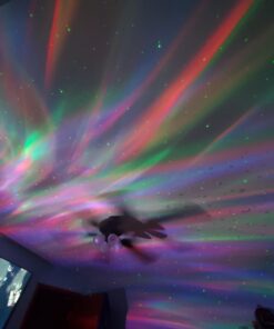 Rossetta Star Projector, Galaxy Projector for Bedroom, Bluetooth Speaker and White Noise Aurora Projector, Night Light Projector for Kids Adults Gaming Room, Home Theater, Ceiling, Room Decor Black 36 61mcUhoR2KL