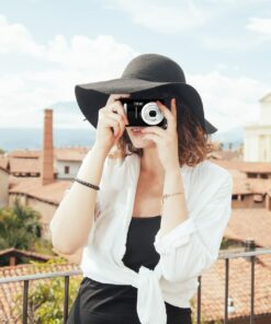 Alternative view of Acuvar 16MP Megapixel Compact Digital Camera and Video with 2.4" Screen and USB Cable Black