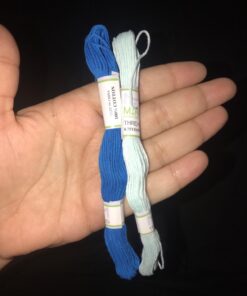 Premium Rainbow Color Embroidery Floss - Cross Stitch Threads - Friendship Bracelets Floss - Crafts Floss - 116 Pcs - 105 Skeins Per Pack and Set of 10 Embroidery Needles and 1 Threader 62 61meZWL23L