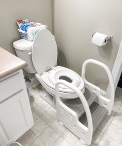 BABYBJORN Toilet Trainer, White/Gray, 1 Count (Pack of 1) White/Grey 45 61mecl55KL