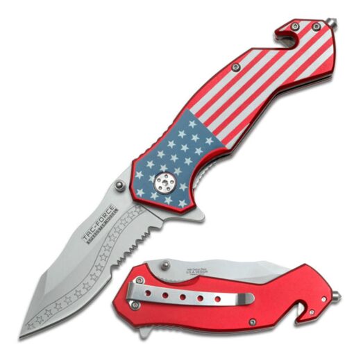 Tac Force TF-663SF Assisted Opening Folding Knife 4-Inch Closed