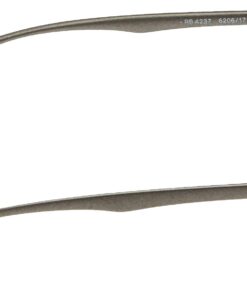 Ray-Ban Rb4237 Round Sunglasses Matte Dark Grey/Grey Mirror Blue 50 Millimeters 6 61min6r0gJL