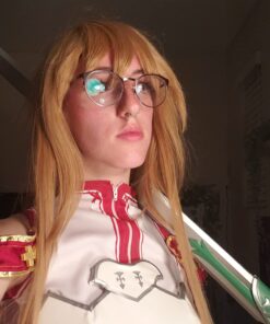 wonderful lifetime Women 100cm/39.37'' Golden Anime Cosplay Heat Resistant Halloween Cosplay Hair Wig 18 61mj3PQMH4L