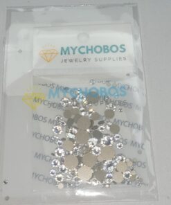 Crystal-Wholesale Swarovski Clear CRYSTAL (001) 2058/2088 Crystal Fatbacks Rhinestones Nail Art Mixed With Sizes Ss5, Ss7, Ss9, Ss12, Ss16, Ss20, Ss30, 144 Piece 23 61mjAZqdsXL 1