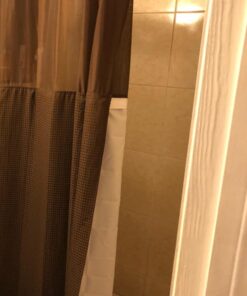 Title: Hookless® It’s A Snap!® Fabric Snap-In Shower Curtain Liner, Water-Repellant, Easy Install, White Color 70 x 54in 36 61mm46zpTXL