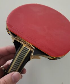 STIGA Titan Performance Ping Pong Paddle - 5-ply Ultra-Light Blade - 2mm Premium Sponge - Flared Handle for Premium Grip - Performance Table Tennis Racket for Advanced Play 27 61mmJCbnCVL