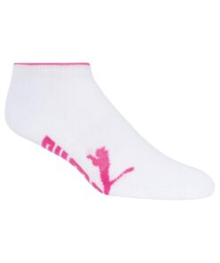 Alternative view of PUMA Women's 6 Pack Runner Socks White Multi 9-11